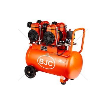 Kompresor bezolejový 50 l, 4 písty, 230 V, 8 bar, tichý - BJC