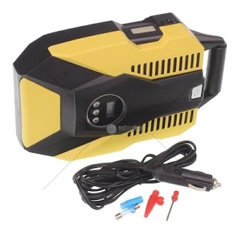 Kompresor do auta 12V 35L/min. LCD displej, osvětlení