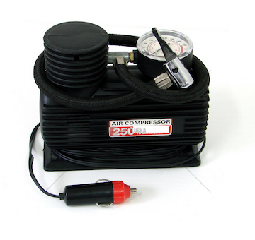 Kompresor do auta pro dofukování kol 12V, 2,5bar, 15L/min.