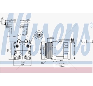 Kompresor klimatizace man tga,tgs,tgx 0153461_A