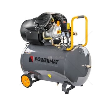 Kompresor olejový 2V, 100 l, 3,5 kW, 230 V - RED TECHNIC