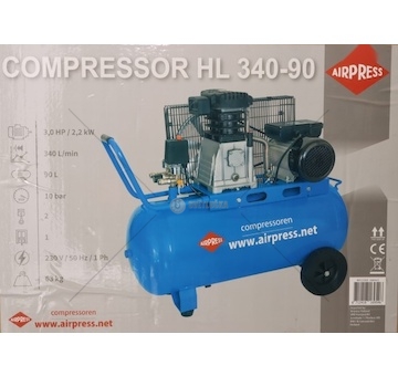 KOMPRESOR TLOKOWY HL 340-90 MAX 10BAR  36844-E