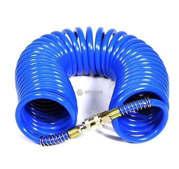 Kompresorová spirálová hadice 10m 6x8mm PE MAR-POL