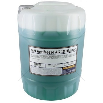 Koncentrát chladicí kapaliny AG13 zelený 20L Mannol MN4113-20