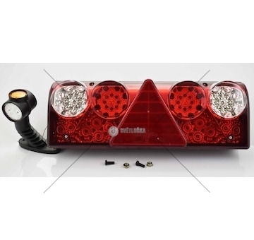 Koncové světlo EUROPOINT II levá LED s obrysem KO CHOU 15-1111-1L