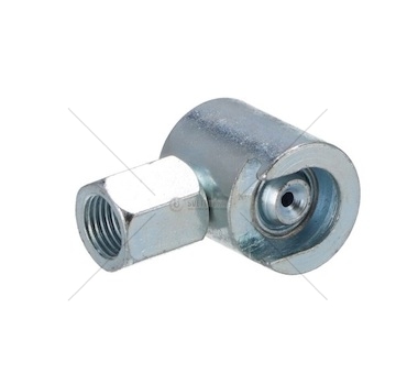 Koncovka hadice mazacího lisu plochá TYP V  1158