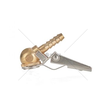 Koncovka na huštění pneu, mosaz, 8mm GEKO