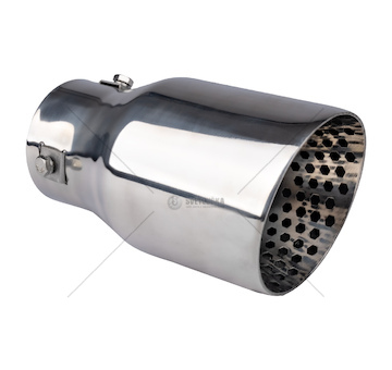 Koncovka tlumiče výfuku z nerezové oceli chrom AMIO-04060