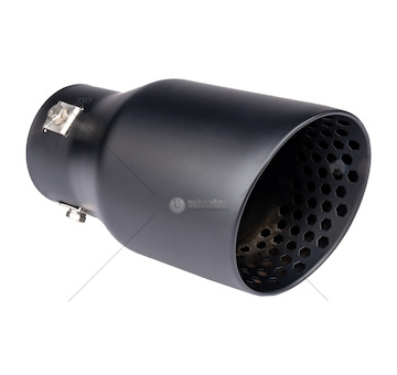 Koncovka výfuku z nerezové oceli černá matná AMIO-04061