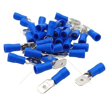 Konektor elektrický plochý TYP A-2,5 / 4,8mm