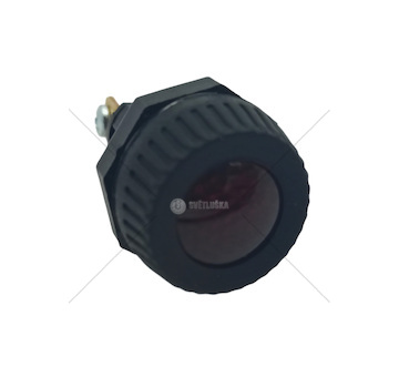 Kontrolka červená kulatá velká