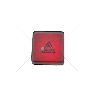 Kontrolka varovných světel červená