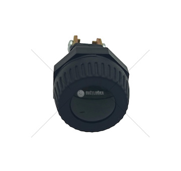 Kontrolka zelená kulatá velká