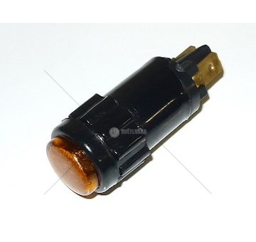 Kontrolka žlutá kulatá