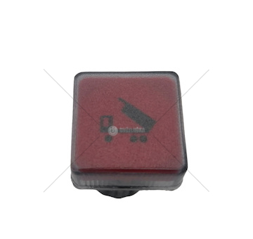 Kontrolka zvedání korby červ.