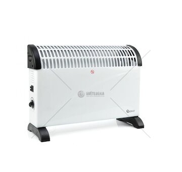 Konvektor s termostatem 2 kW, bílý - GEKO