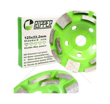 Kotouč brusný diamantový na beton 125 mm, 22,2 mm DOUBLE ROW RIPPER