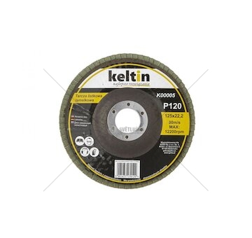 Kotouč brusný lamelový, 125mm, P120 KELTIN