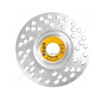 Kotouč brusný na dřevo, s otvory 125mm STREND PRO