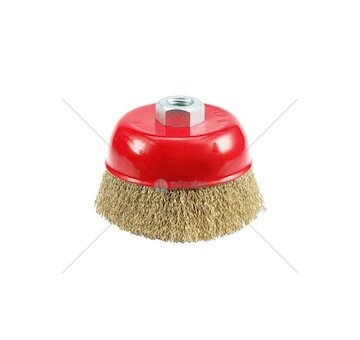 Kotouč drátěný - hrnkový 125mm M14 MAR-POL