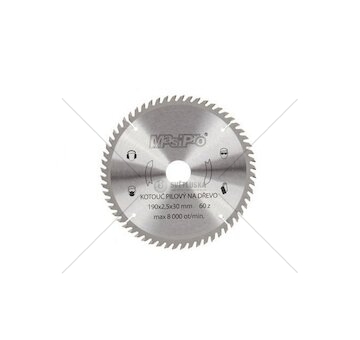 Kotouč pilový na dřevo, 250x2.9x30mm/60z