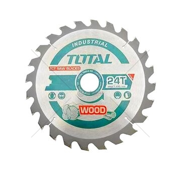 Kotouč pilový s SK plátky, 140x25,4mm, 24T, industrial, TOTAL