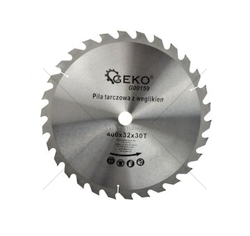 Kotouč pilový (vidiový) na dřevo 400x32x30T GEKO