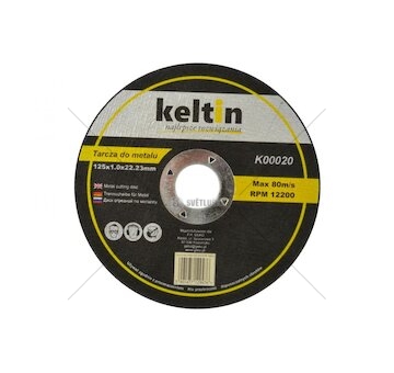 Kotouč řezný na kov 125x1,0x22,2mm KELTIN