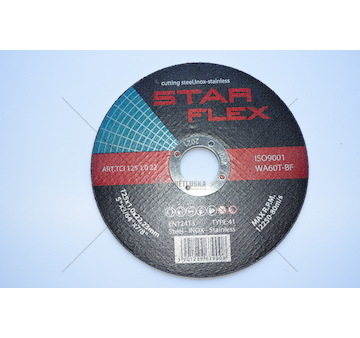 Kotouč řezný na ocel 125MM*1 BF-INOX STAR TCI1251022