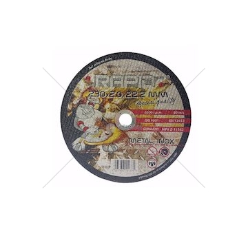 Kotouč řezný na ocel, nerez, 230x2,0x22,2mm RAPID