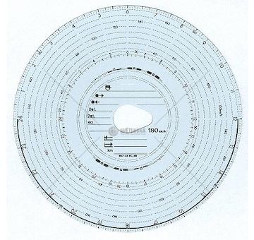 Kotouč tach.oválný 180 km 14EC
