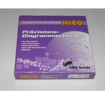 Kotouč tachografu 125km/h HICO