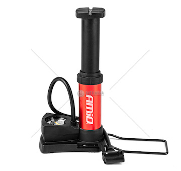 Kovová nožní pumpa s manometrem MINI PU03