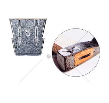 Kovový klínek do násad, velikost 5 - GEKO