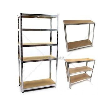 Kovový regál 180 x 90 x 40 cm MAR-POL