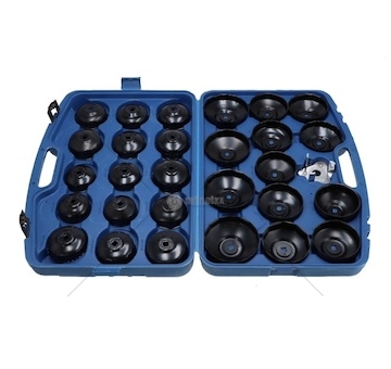 KPL.KLUCZY NASADOWYCH DO FILTROW OLEJU 30EL.  EX10491