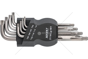 KPL.KLUCZY TORX T9-40 8EL. 06791 2116LG/8H