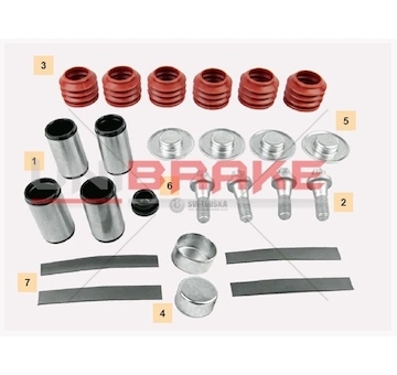 KPL.NAPR ZACISKU HAM.HALDEX MK II,III UNIBRAKE UNB8000