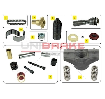 KPL.NAPR.ZACISKU HAM.MAN 12-160 UNIBRAKE UNB5127