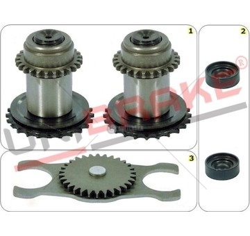 KPL.NAPR.ZACISKU HAM.MERITOR ELSA 1 UNIBRAKE UNB7008-1