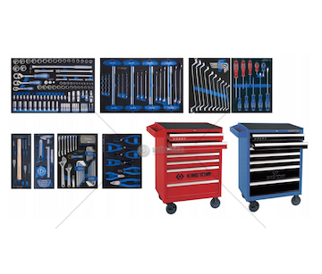 KPL.NARZEDZI WOZKA WARSZTATOWEGO 269EL. KING TON 937-269MRVD