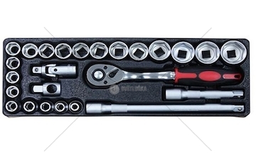 KPL.NASADEK 1/2' 25-ELEM. 8-32MM Z GRZEC  GJ-5003