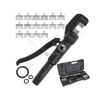 Krimpovací kleště na kabely 4–70 mm², hydraulické 6 t - GEKO