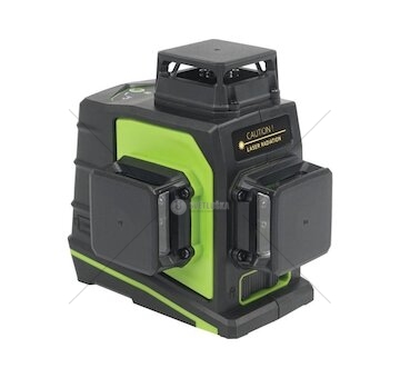 Křížový laser 3D 360° zelený paprsek, samonivelační STREND PRO INDUSTRIAL GF360G 30m/50m