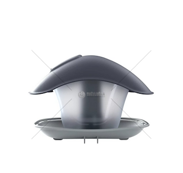 Krmítko pro ptáky BIRDYFEED SQUARE antracit 24,8 cm