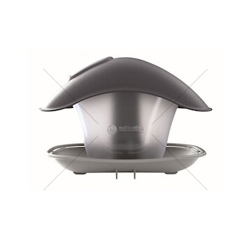 Krmítko pro ptáky BIRDYFEED SQUARE šedý kámen 24,8 cm