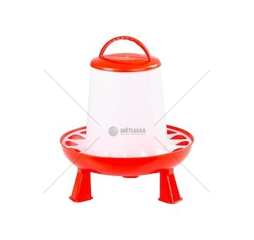 Krmítko pro slepice Goodfarm 2v1, 9 kg, s nožičkami