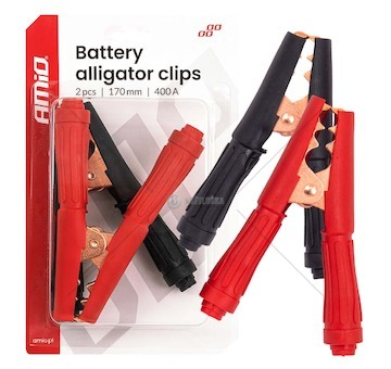 Krokosvorky svorky 170 mm 400 A, 2 ks AMiO-04435