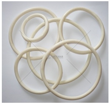 Kroužek 124,2x3 Silikon 3156 Tatra