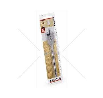 KRT010809 - Plochý vrták do dřeva 22 x 152 mm KREATOR